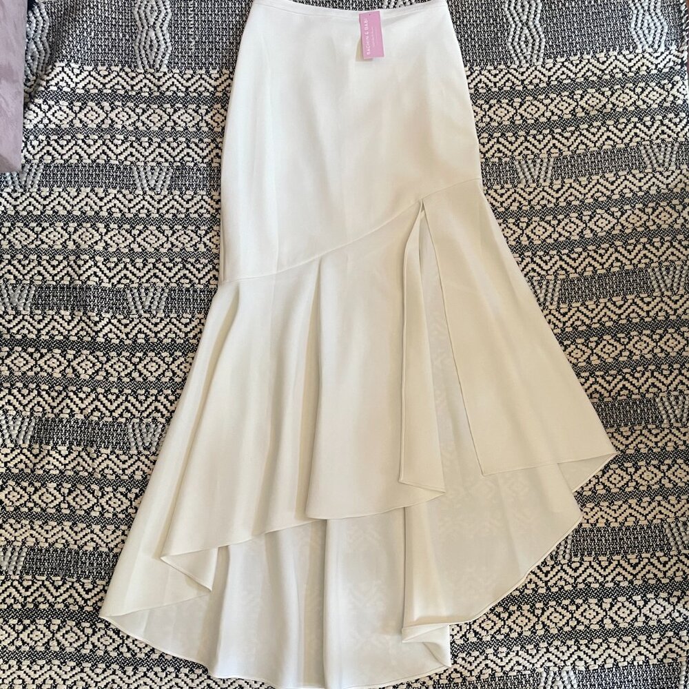 NWT Sachin & Babi Tatianna Ivory Mermaid Skirt Size 6 - Picture 6 of 9